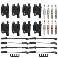 Thumbnail for 2005-2007 Chevrolet Corvette 6.0L-V8 8PCS Square Ignition Coil+Spark Plug+Wires 12611424 8125706160 D510C UF413 12570616 Generic