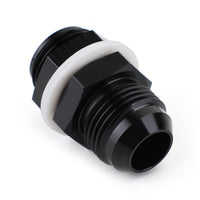 Thumbnail for 10 AN AN10 Flare Fuel Cell Bulkhead Fitting With Washer Black Generic