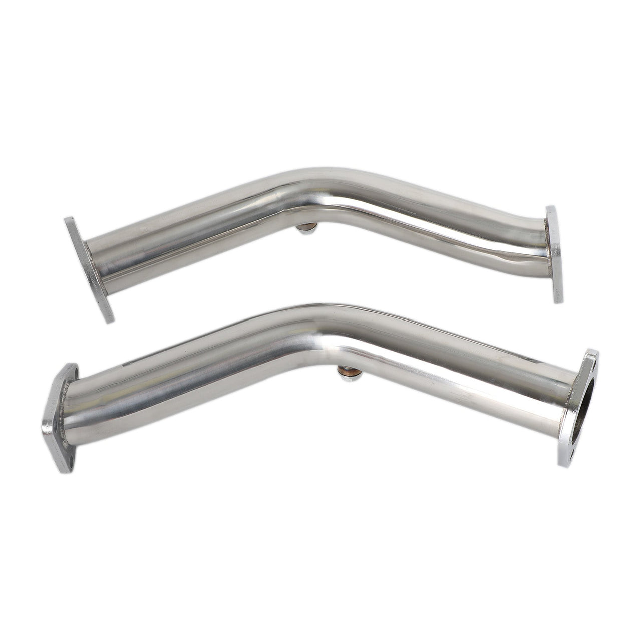 2 Test Pipes Decat Non Reson Straight Exhaust For 03-06 Nissan 350Z Infiniti G35 FX35 Generic