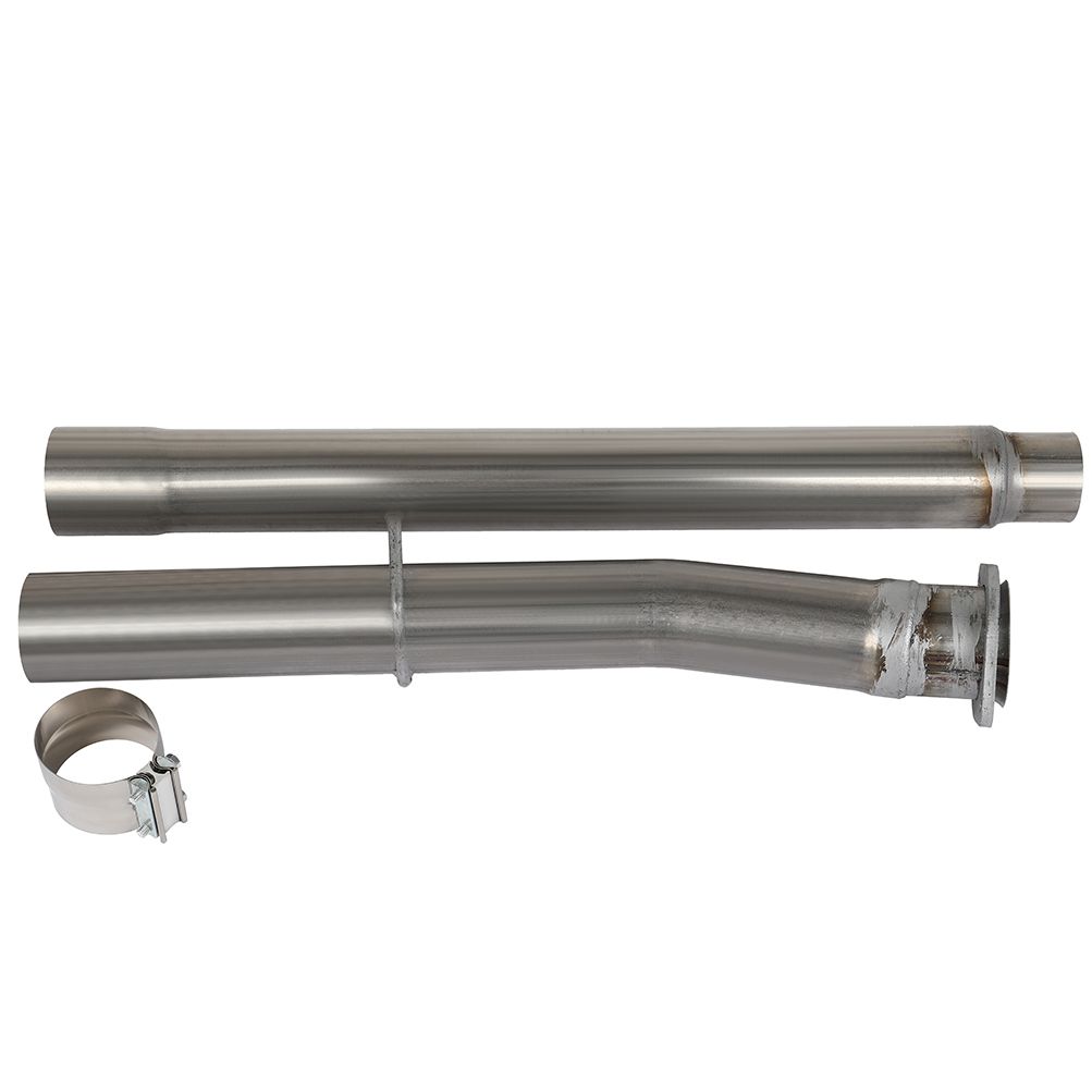 DPF Delete 4 Inch Exhaust Pipe Kit for 2008-2010 6.4L Powerstroke Ford F250 F350 F350 F450 F550 Super Duty