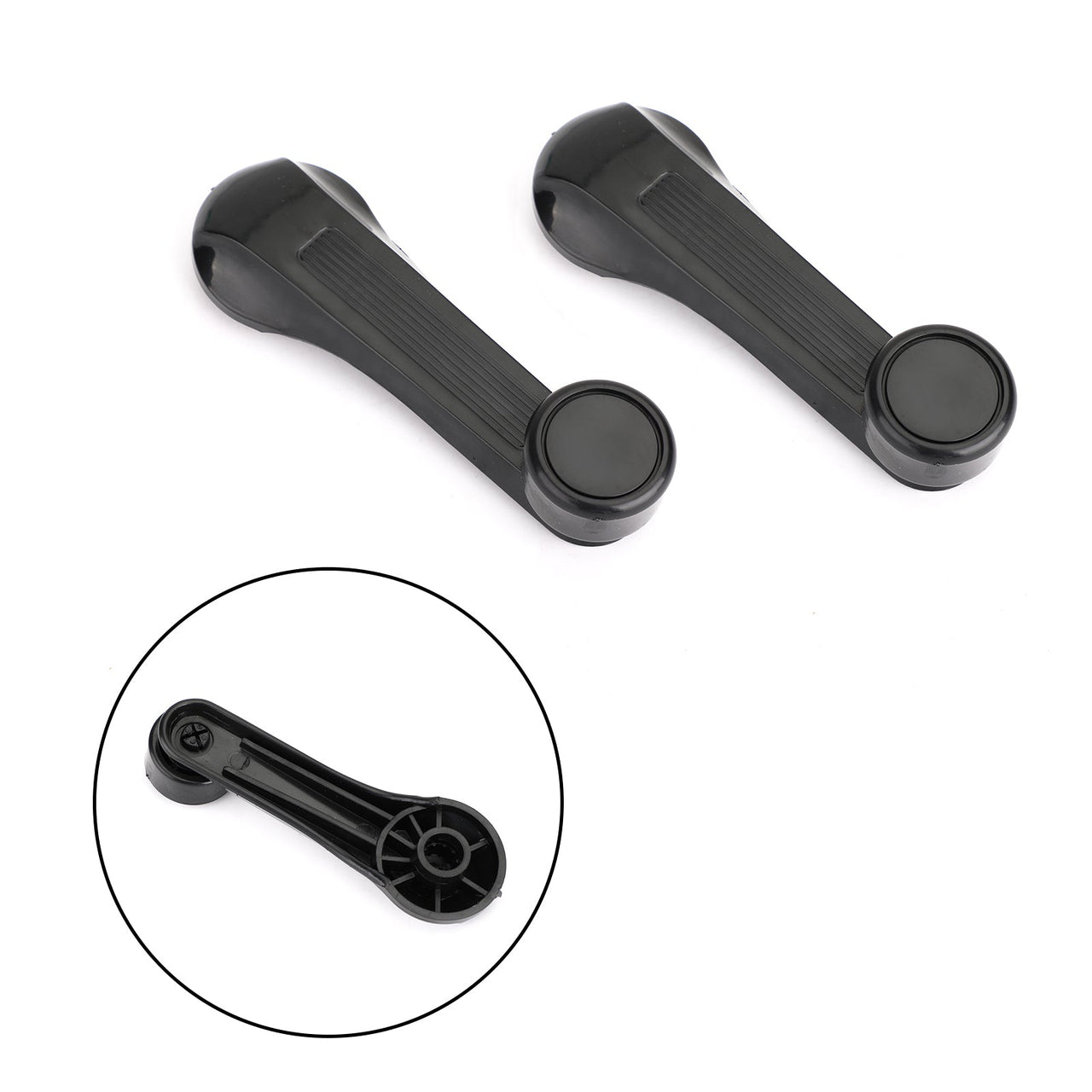 Pair Window Crank Handle For Honda Civic Crv Accord Stream Jazz Fit Generic