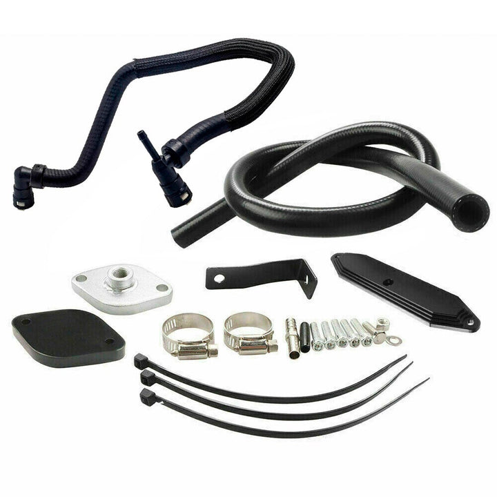 11-22 Ford F250 F350 F450 6.7L Diesel 4" Muffler Exhaust Pipe + EGR Kit + Coolant Line Generic