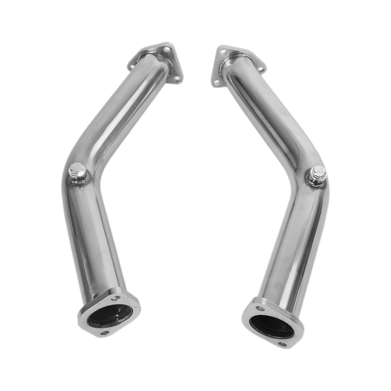 2 Test Pipes Decat Non Reson Straight Exhaust For 03-06 Nissan 350Z Infiniti G35 FX35 Generic