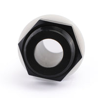 Thumbnail for 10 AN AN10 Flare Fuel Cell Bulkhead Fitting With Washer Black Generic