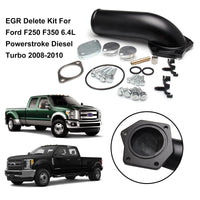 Thumbnail for 08-10 F250 F350 6.4L Powerstroke Diesel Turbo Ford EGR Delete Kit Fedex Express Generic