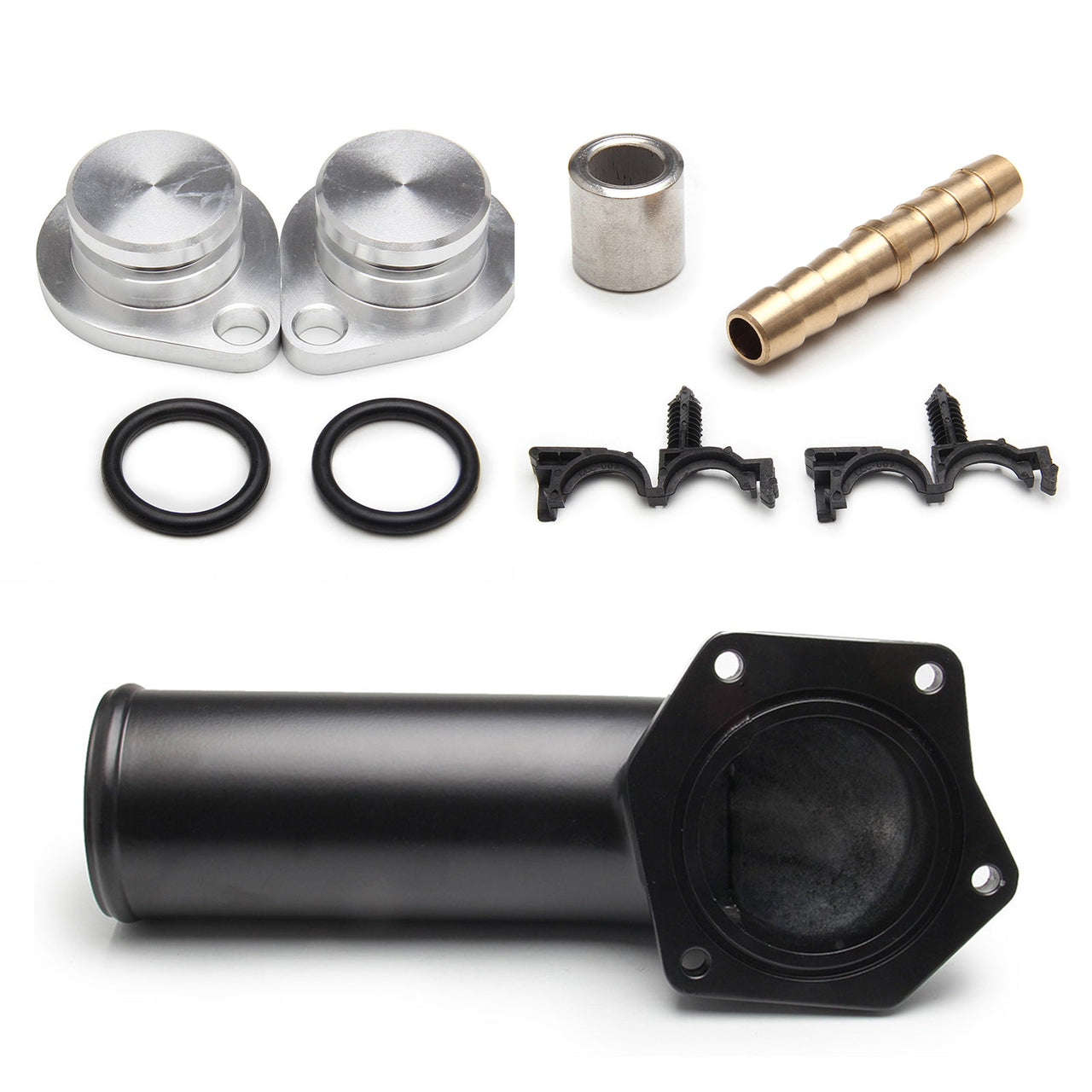 08-10 F250 F350 6.4L Powerstroke Diesel Turbo Ford EGR Delete Kit Fedex Express Generic