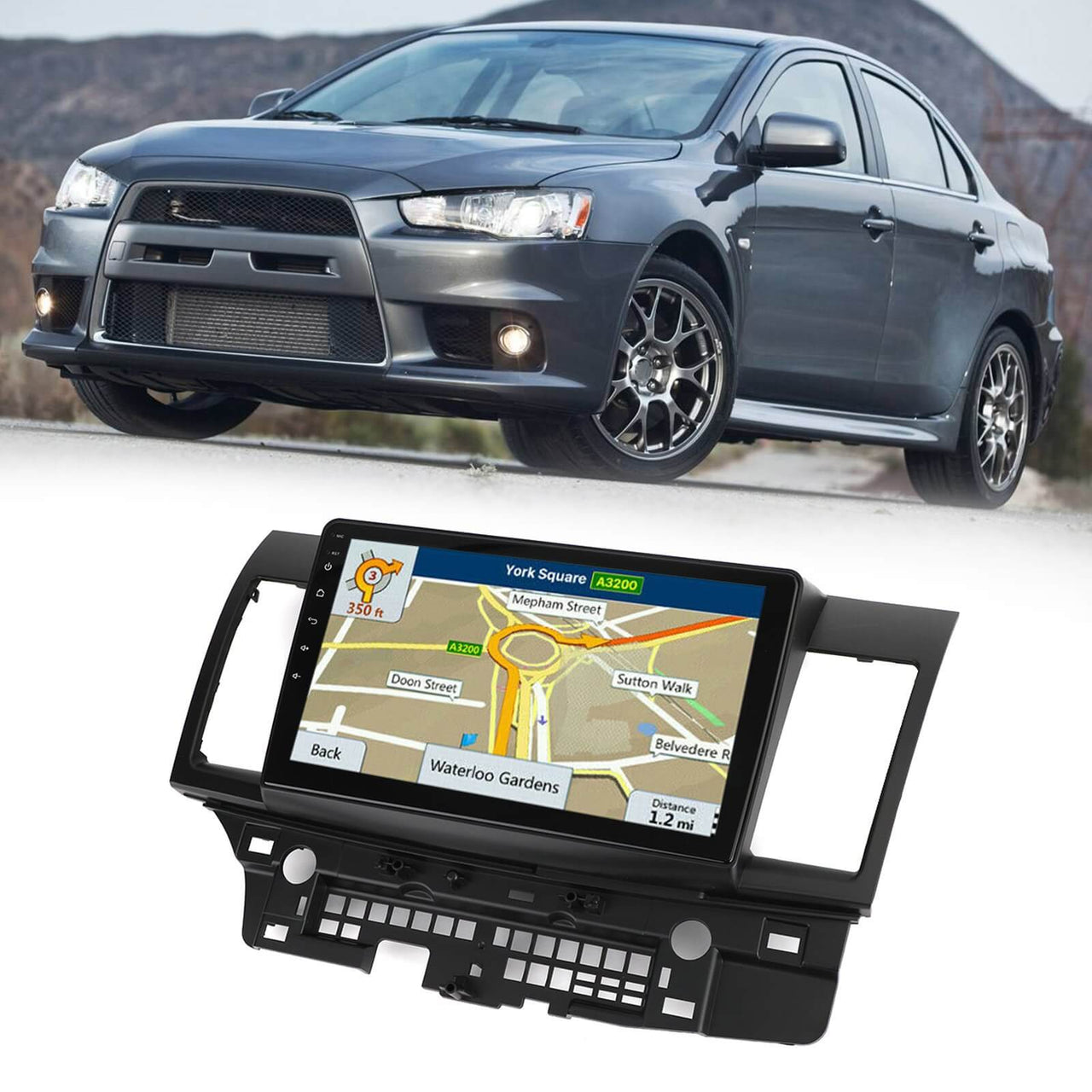 08-15 Mitsubishi Lancer EX 10inches Car Android 8.1 Radio GPS Navi Stereo Generic