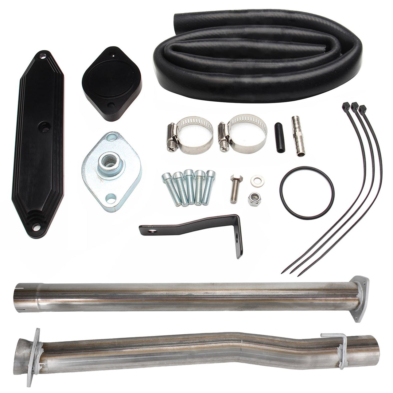 11-22 6.7L Ford F250 F350 F450 4" Muffler Exhaust Pipe + EGR Delete Kit Generic