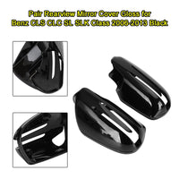 Thumbnail for 09-11 BENZ CLS-Class W219 Facelift Rearview Mirror Cover Gloss Black 1718100364 1718100564 Generic