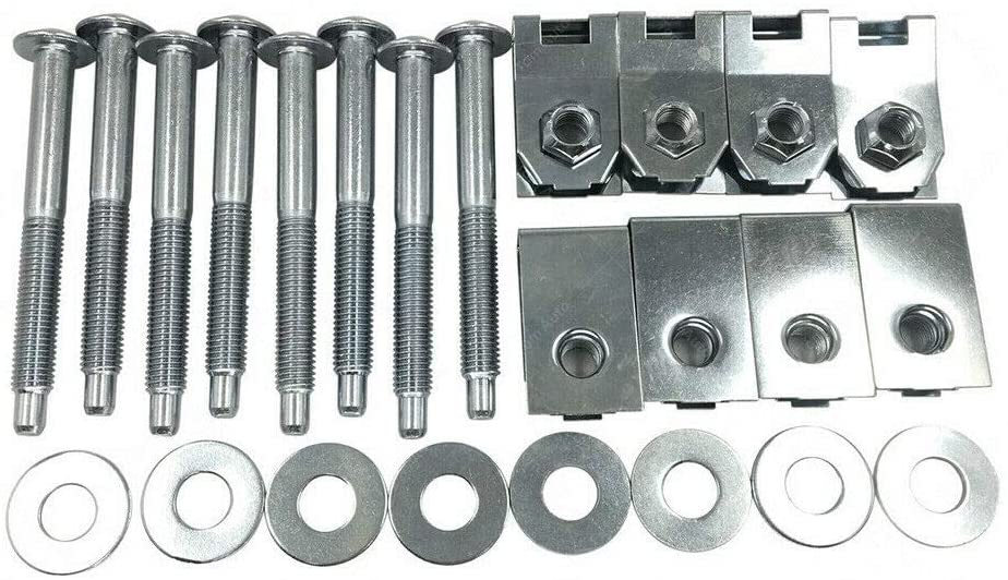 Ford Truck Bed Mounting Bolt Nut Hardware Kit for 1999-2013 Ford F250 F350 F450 F550 Super Duty Replaces Dorman 924-311