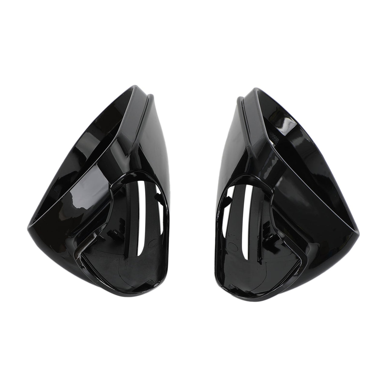 09-10 BENZ E-Coupe W207/C207 Pre-Facelift Pair Rearview Mirror Cover Gloss Black 1718100364 1718100564 Generic