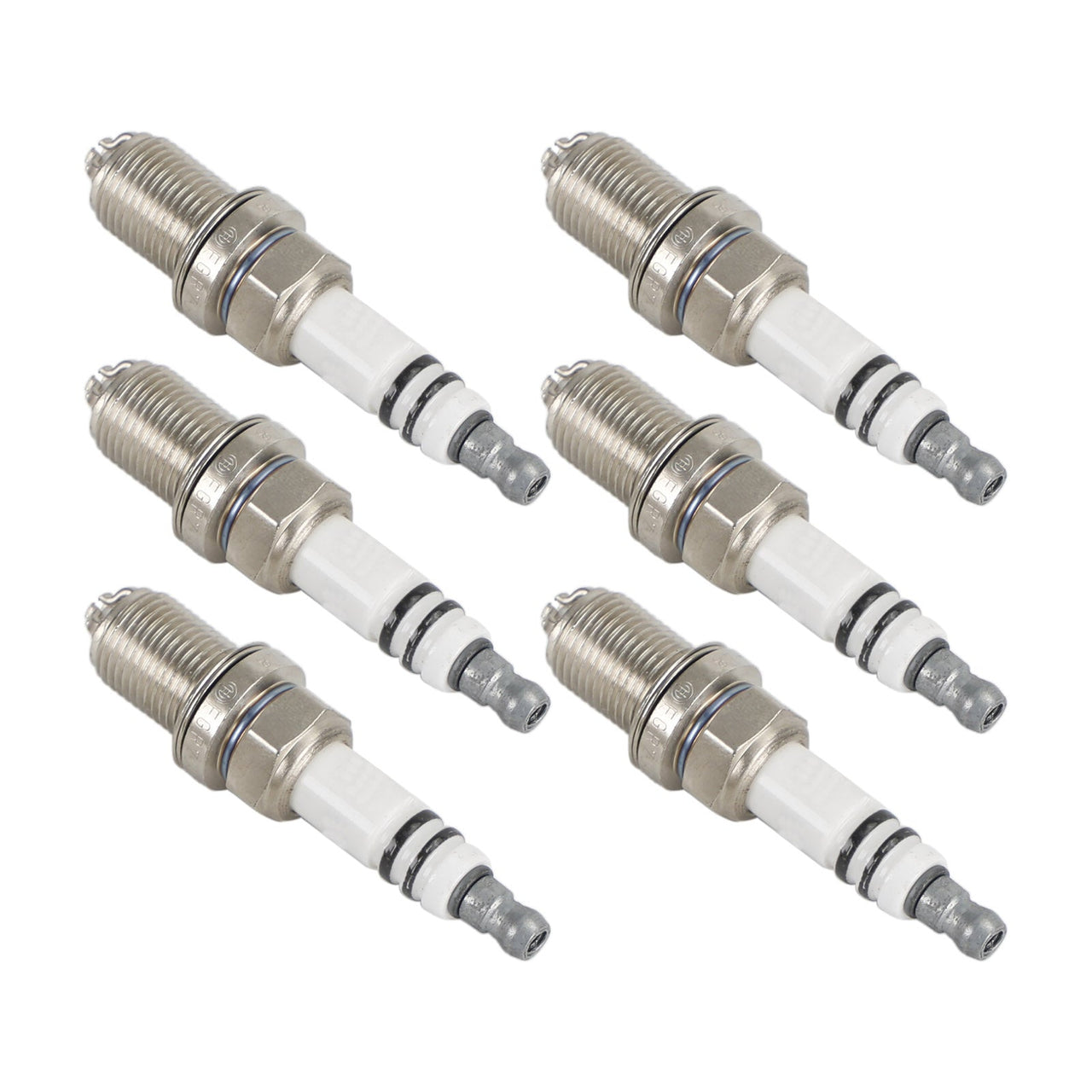 0242236562 6PCS Spark Plugs 12120037608 1435855 12129071003 93190944 for BMW E36 E46 323i 325i 323i 328i 330i E39 Generic