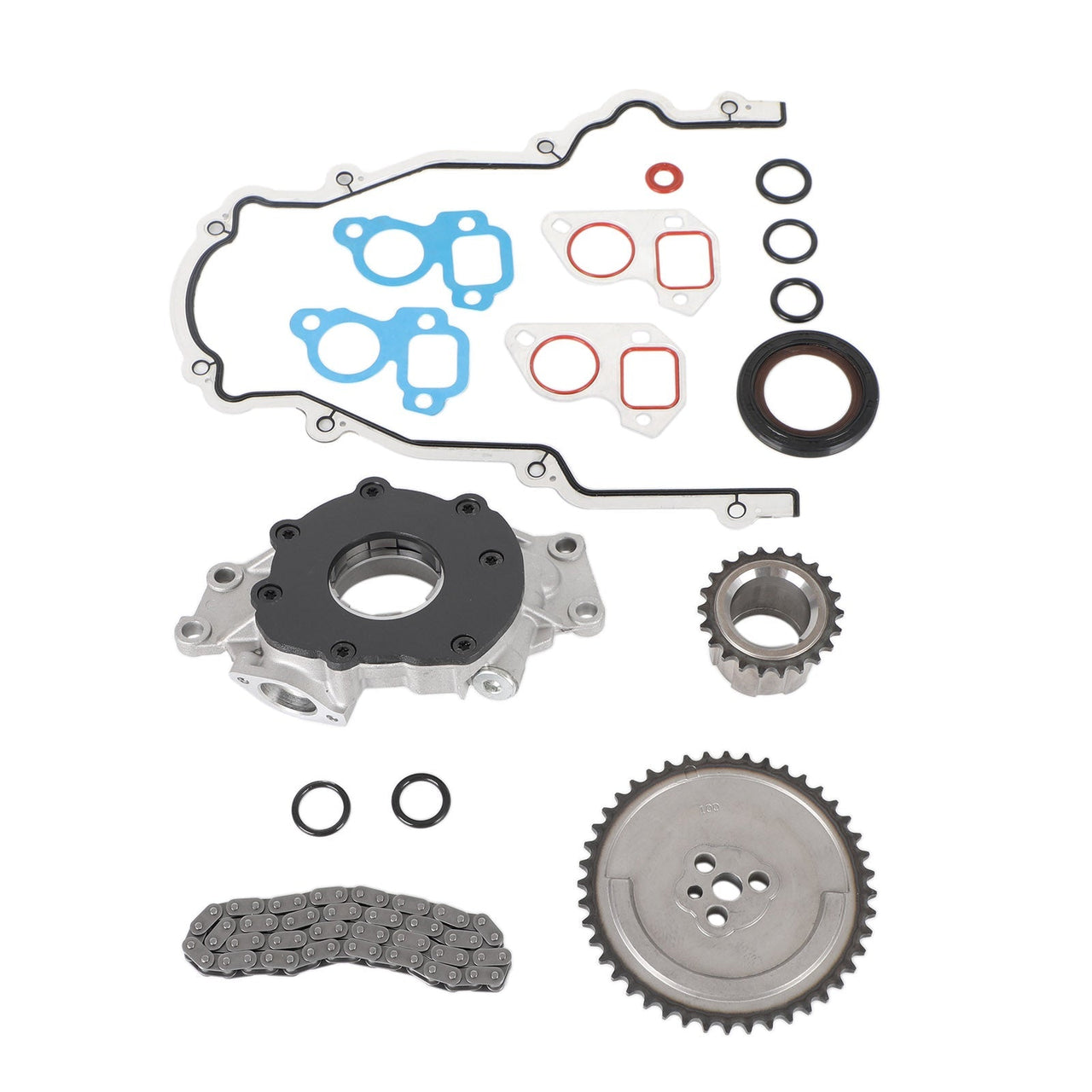 00-01 Chevy Tahoe/ 03-09 Trailblazer/ 00-14 Suburban M295 Oil Other Performance Timing Chain Gasket 2586665 12639249 Generic