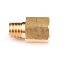 Thumbnail for 1/8 NPT Female To 1/8 BSPT Male Adapter Gauge Sensor Thread Oil Pressure Adapter Generic