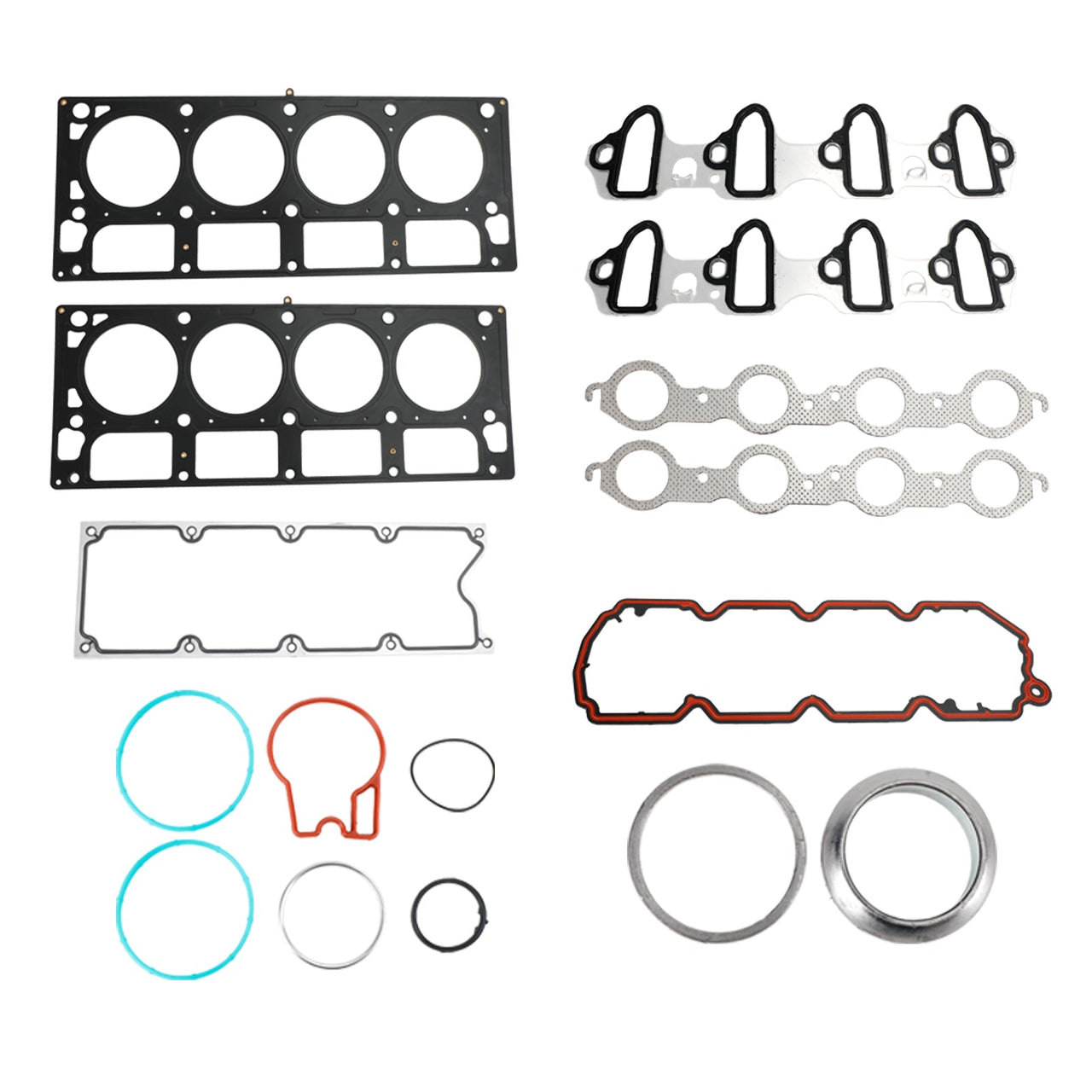 2005-2006 Chevrolet Silverado 1500 5.3L 5328CC 325CID V8 ELECTRIC/GAS 16 Valve AFM Lifter Replacement Kit Head Gasket Set Head Bolts Lifters Guides Fedex Express Generic