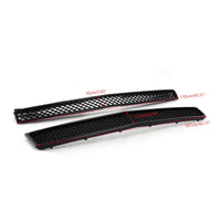 Thumbnail for 07-14 Chevy Tahoe/Suburban 2PCS Glossy Black Mesh Front Bumper Grille Generic