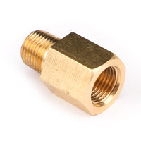 Thumbnail for 1/8 NPT Female To 1/8 BSPT Male Adapter Gauge Sensor Thread Oil Pressure Adapter Generic