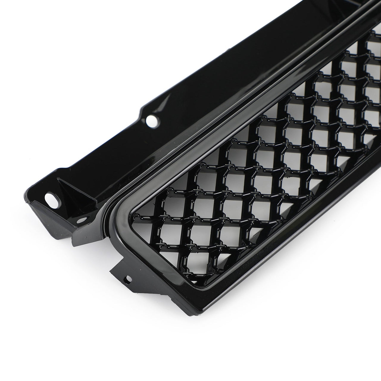 07-14 Chevy Tahoe/Suburban 2PCS Glossy Black Mesh Front Bumper Grille Generic