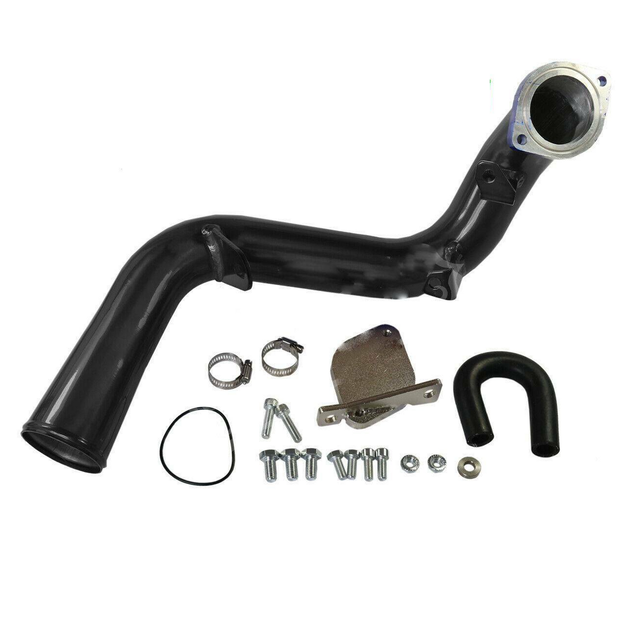 EGR Delete Kit High FLOW Intake Elbow Pipe Tube for Chevy Silverado GMC Sierra 2500 3500 HD Duramax 6.6 LMM Diesel 2007 2008 2009 2010