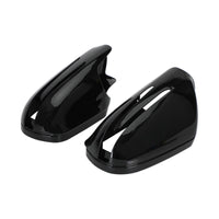 Thumbnail for 09-10 BENZ E-Coupe W207/C207 Pre-Facelift Pair Rearview Mirror Cover Gloss Black 1718100364 1718100564 Generic