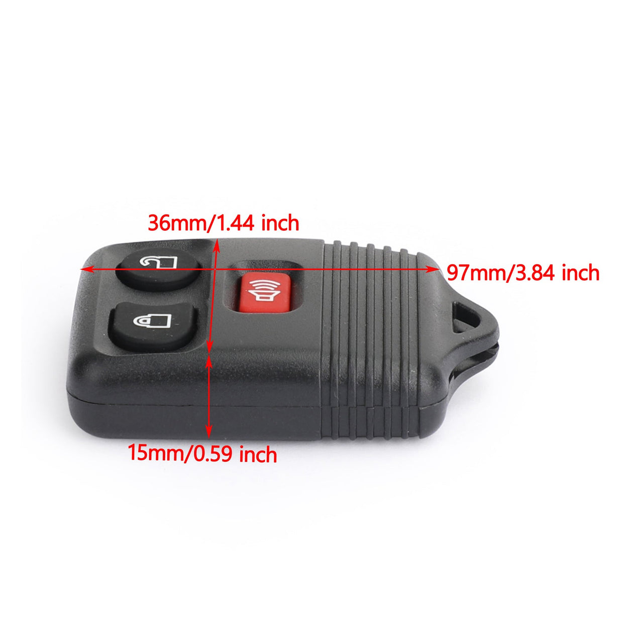 CWTWB1U212 Remote Key Fob CWTWB1U345 For 2005-2011 Ford F150 Focus Escape Mustang Explorer GQ43VT11T CWTWB1U331 1788A-FWB1U345 KX000013 Generic