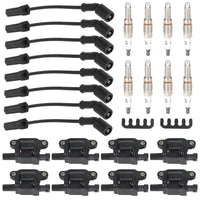 Thumbnail for 2005-2007 Chevrolet Corvette 6.0L-V8 8PCS Square Ignition Coil+Spark Plug+Wires 12611424 8125706160 D510C UF413 12570616 Generic