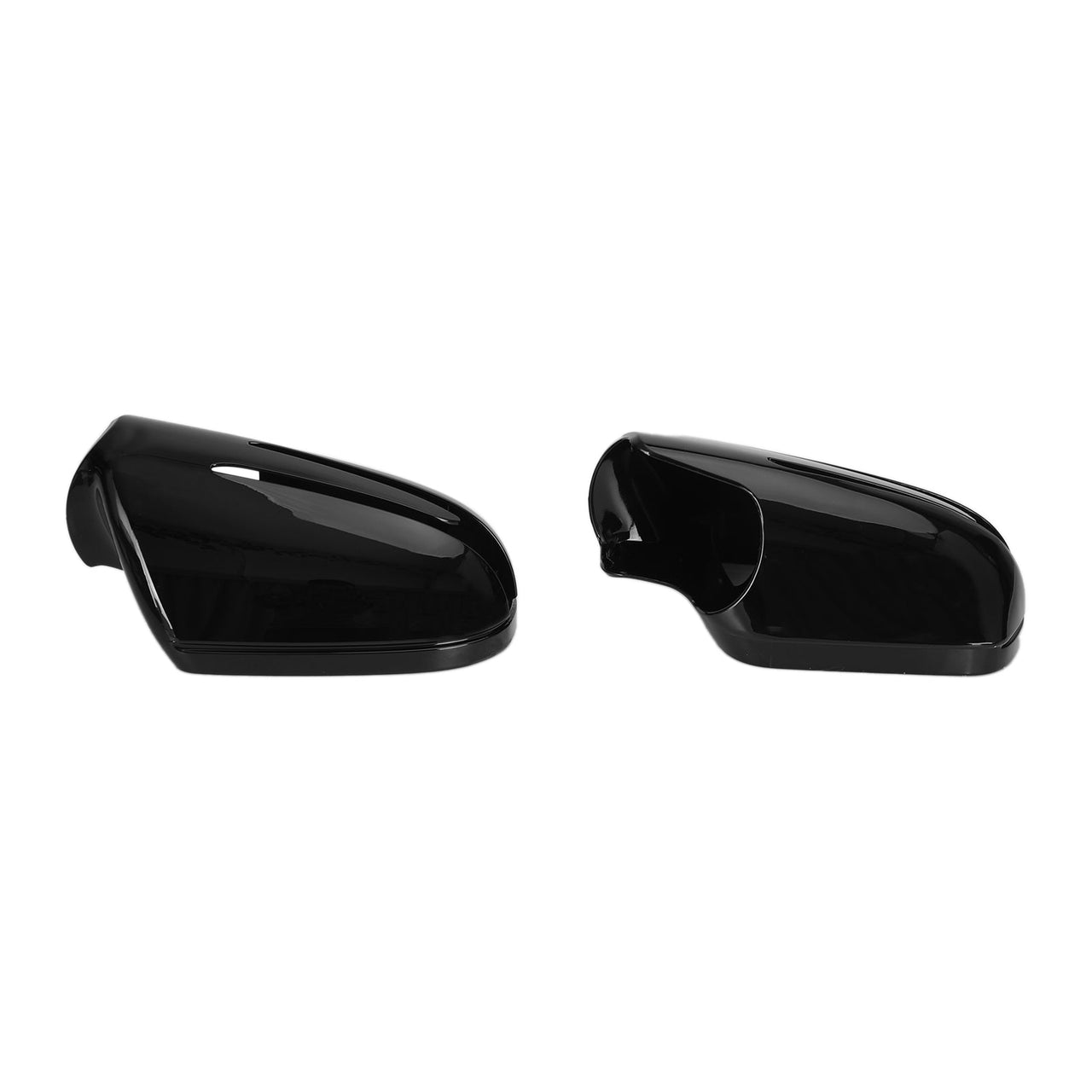 09-10 BENZ E-Coupe W207/C207 Pre-Facelift Pair Rearview Mirror Cover Gloss Black 1718100364 1718100564 Generic