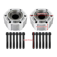 Thumbnail for 00-04 Nissan Xterra SE/XE Sport 2PCS 402502S610 Manual Locking Hubs 28 Spline AVM461HP Generic