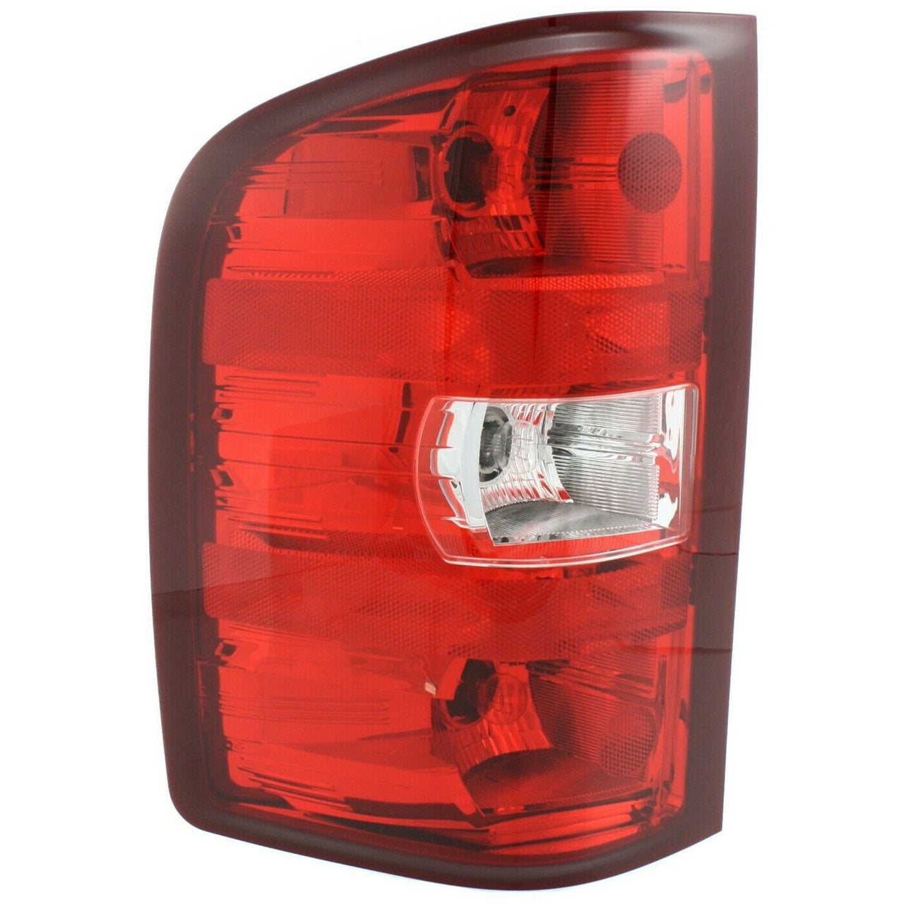 Chevy Silverado 1500 Left Clear Red w/ Bulbs Halogen Tail Light for 2007-2013