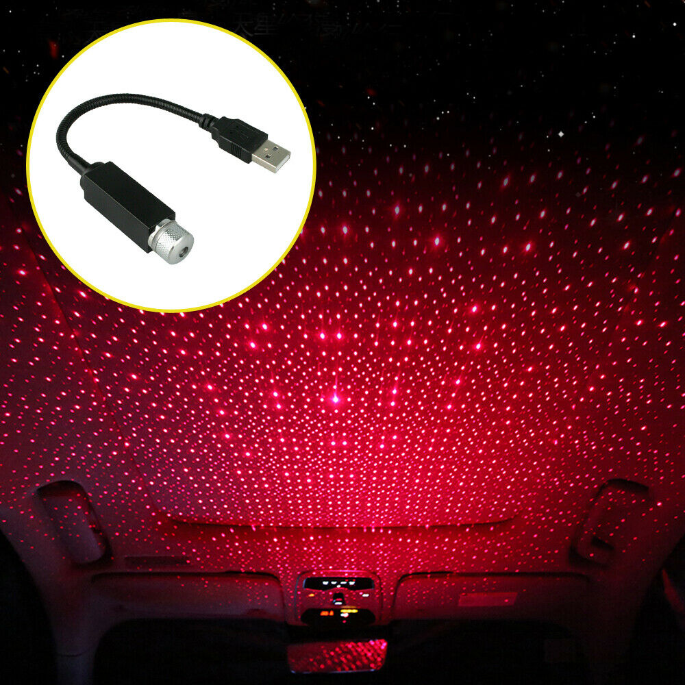 Car Roof Atmosphere Lamp for Ford F150 F250 USB LED  Ambient Star Starry Light Projector Accessories