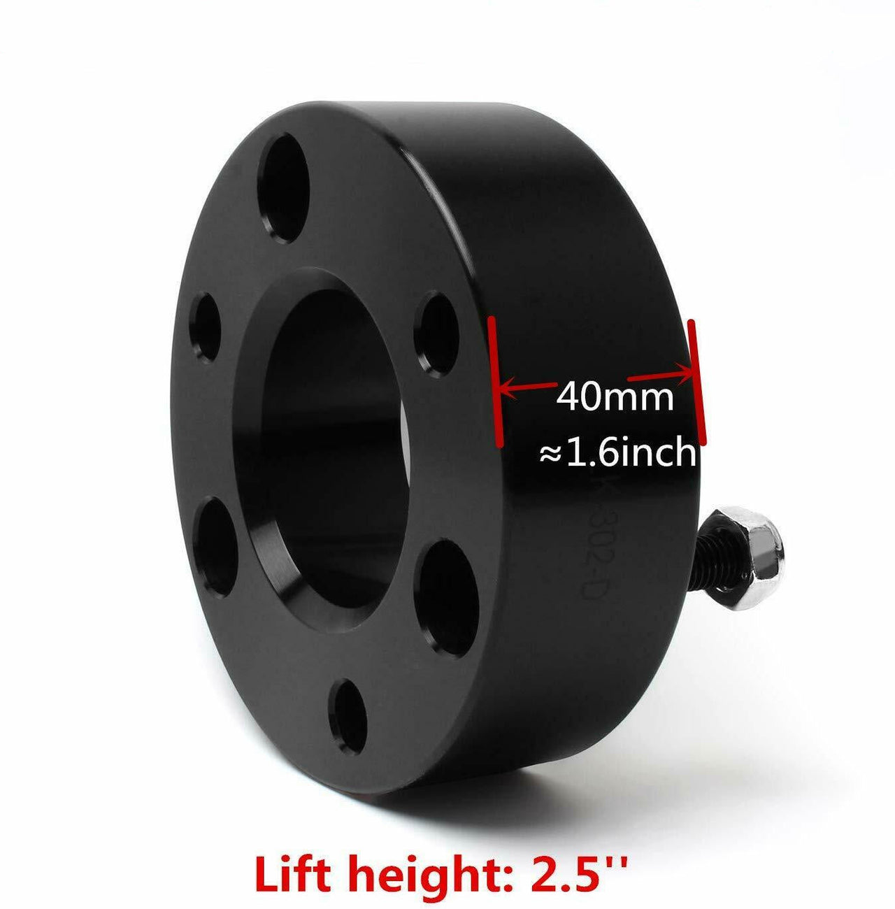 2.5 Inch Leveling Lift Kit Strut Spacers for Dodge RAM 1500 4WD 2006-2020