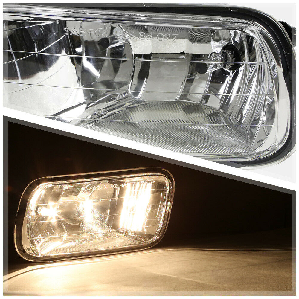 OE [Clear] Bumper Fog Light Driving LampFits 2009-2012 Dodge Ram 1500/2500/3500