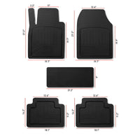 Thumbnail for BMW X5 Waterproof Rubber 3D Molded Black Floor Mats Liner Protection 5 Pcs.