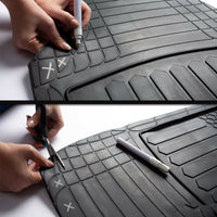 Thumbnail for BMW X5 Waterproof Rubber 3D Molded Black Floor Mats Liner Protection 5 Pcs.