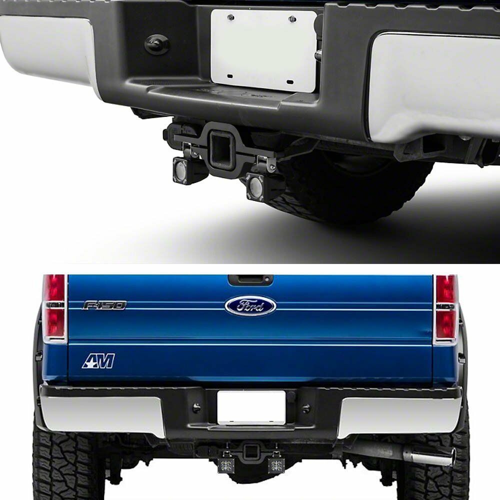 Backup Rear Bumper Reverse LED Light Tow Hitch Kit  for Dodge Ram 1500/2500/3500