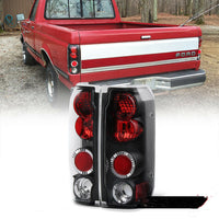 Thumbnail for Bronco Black Red Tail Light Brake Signal Lamp L+R for 89-96 Ford F150 F250 F350