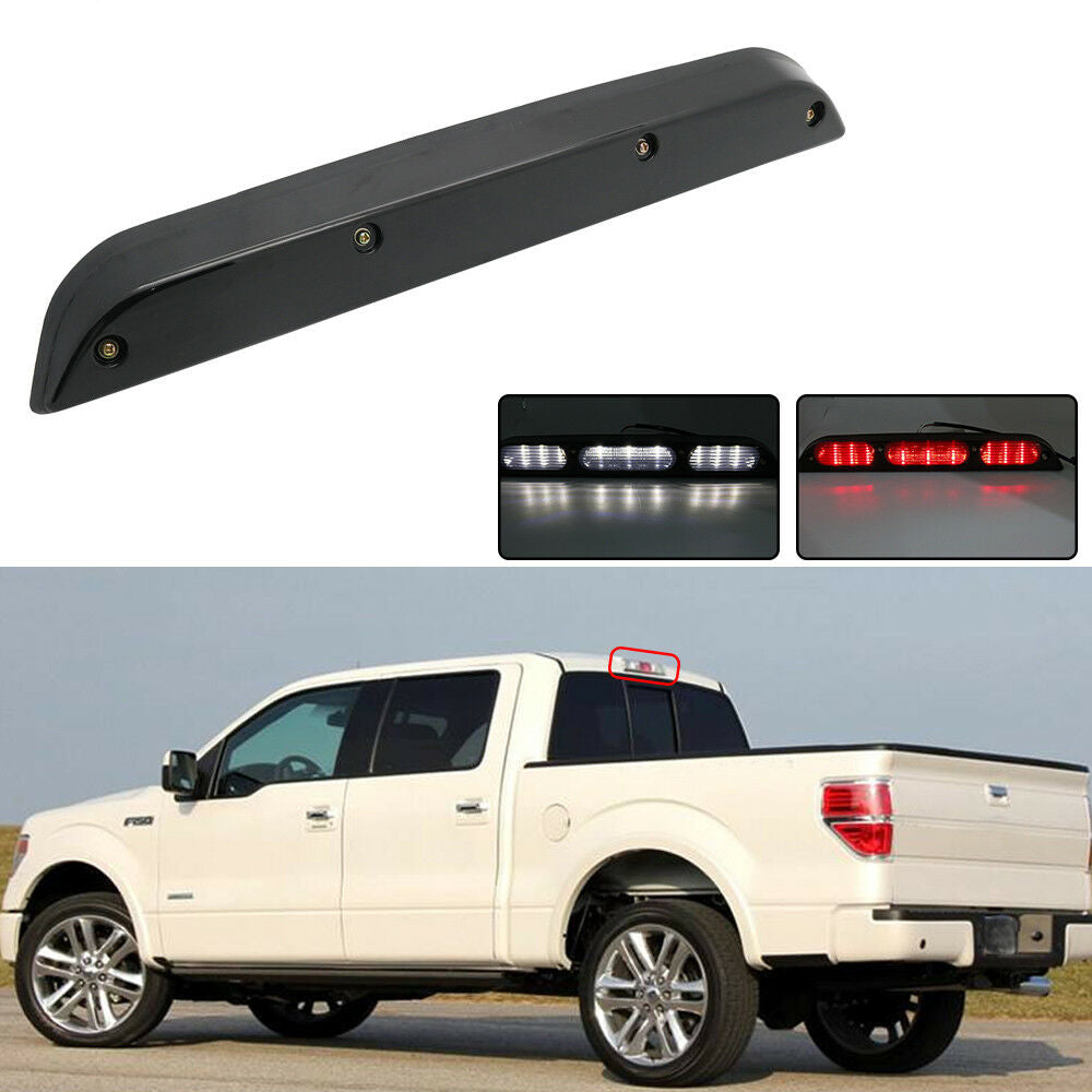 [FULL LED] Smoke 3rd Third Brake Cargo Tail Light for 2015-2016 Ford F150