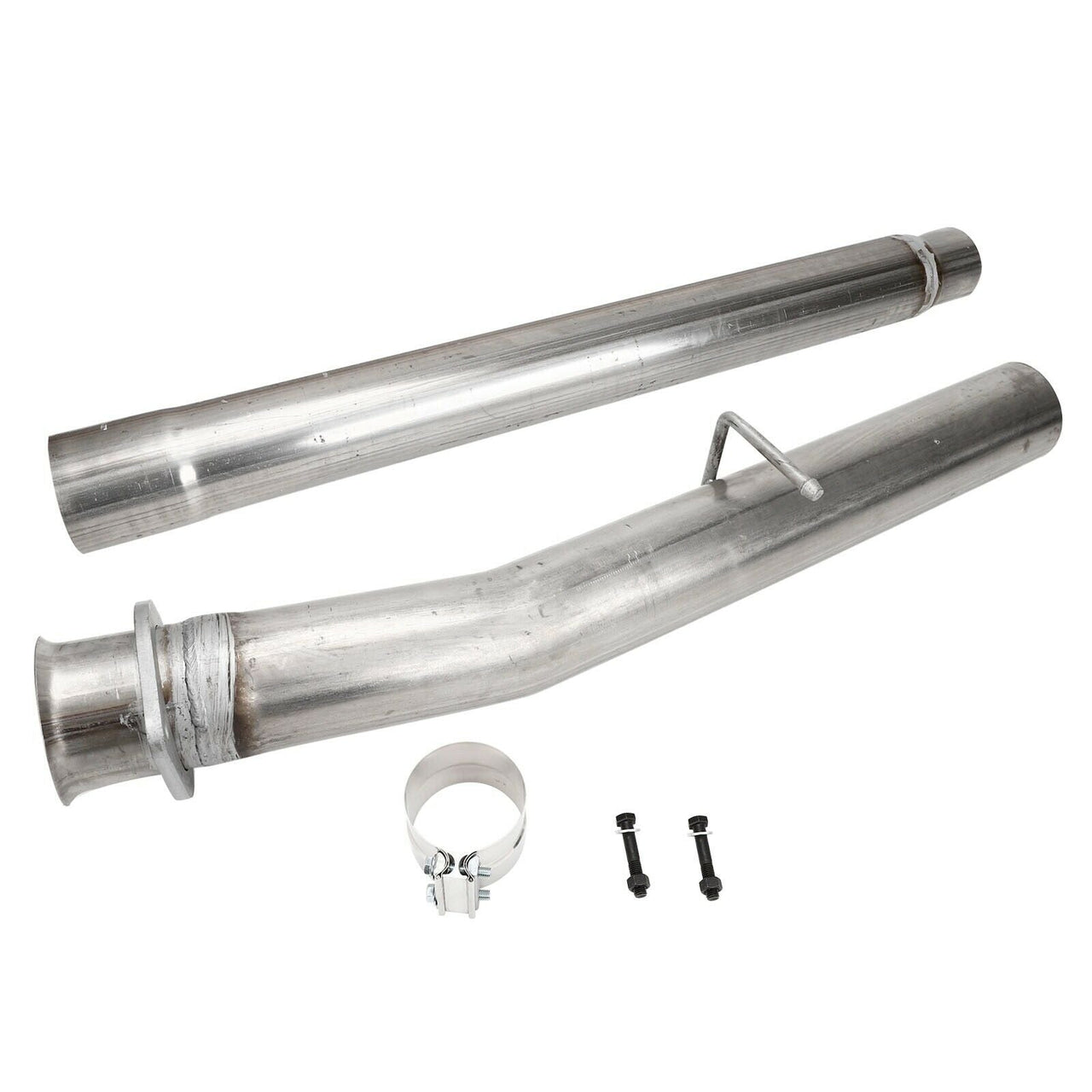 6.4 Powerstroke 4" CAT & DPF Delete Pipe for 2008-2010 Ford 6.4L Power Stroke F250 F350 F450 F550