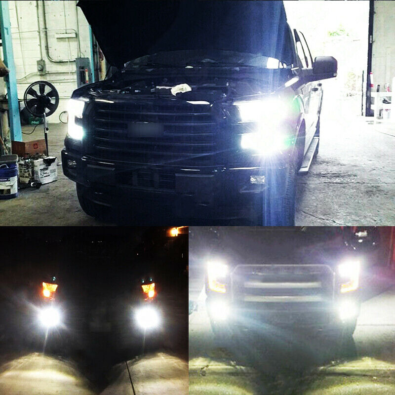 6000K LED Headlight Kit Hi/Lo + Fog Lights 9005 H11+9145K for Ford F-150 2015-2019