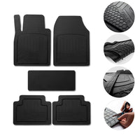 Thumbnail for BMW X5 Waterproof Rubber 3D Molded Black Floor Mats Liner Protection 5 Pcs.