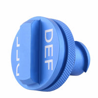 Thumbnail for for Dodge Ram 2500 3500 Green Diesel Fuel Tank Cap Blue DEF Cap Oil Cap