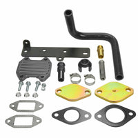 Thumbnail for 6.7 Cummins EGR Delete Cooler Throttle Valve Delete Kit Black for Dodge Ram 6.7L 2013 2014 2015 2016 2017 2018 2019