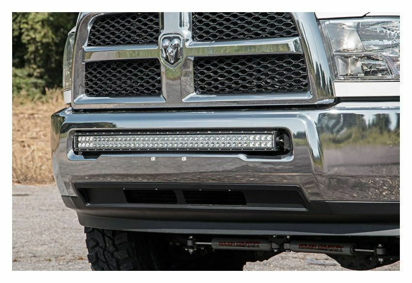 Hidden Bumper 42" Curved LED Light Bar Bracket 2500/3500 for 2010-2020 Dodge Ram