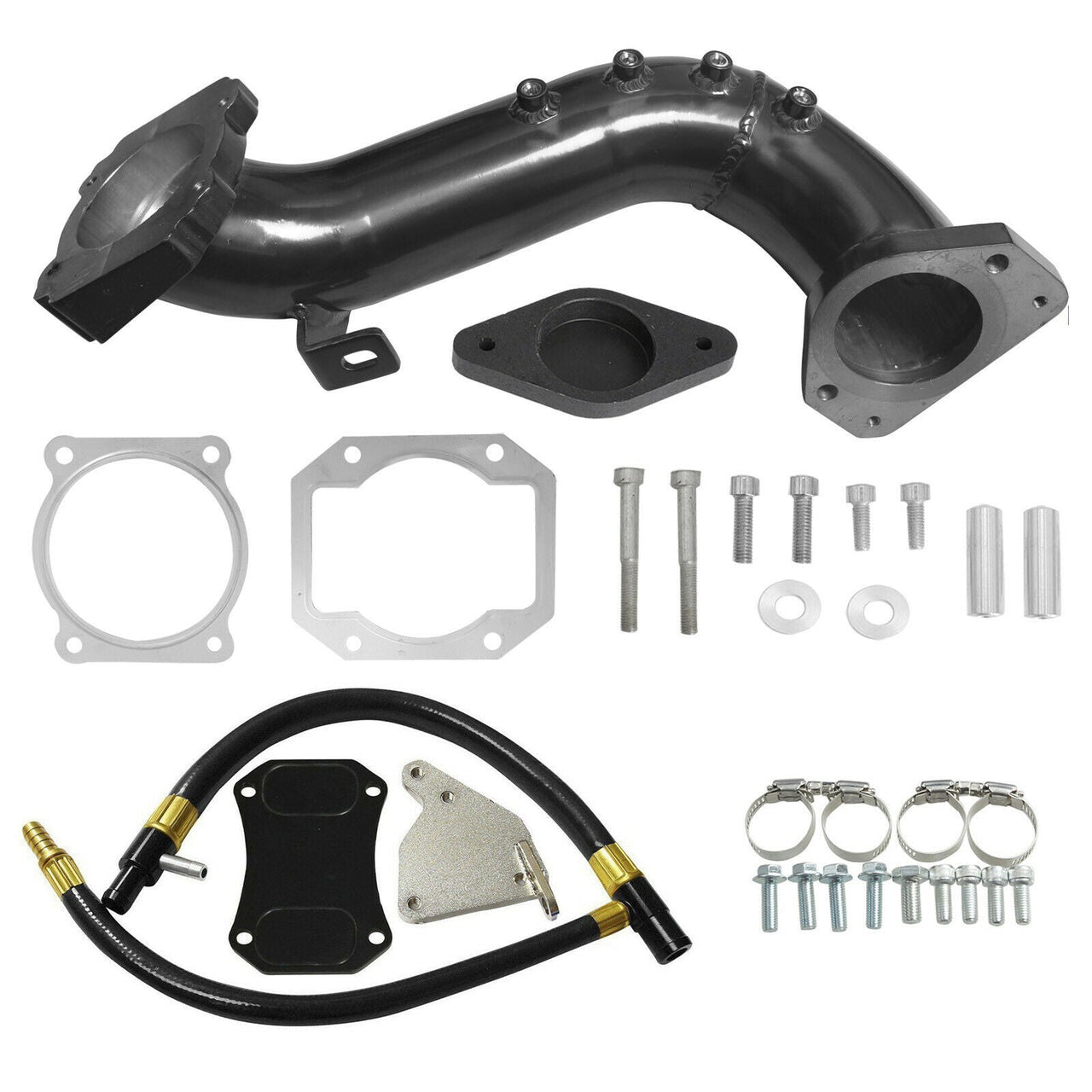 6.6L LML Duramax Intake Tube Bridge & EGR Valve Cooler Delete Kit for 11-15 GM