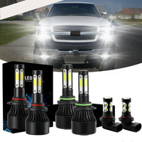 Thumbnail for 4-sides LED Headlight+Fog Light 1500 2500HD 3500HD 2003-2006 for Chevy Silverado