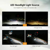 Thumbnail for 6000K Head light Fog Light For Ford F250 F350 F450 2005-2019 4Side LED Headlight Fog Light Bulbs 6x