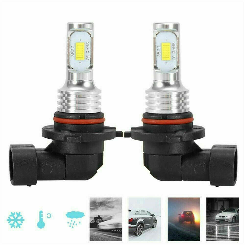 LED Headlight + Fog Light Bulbs Combo for Chevy Silverado 1500 2500 HD 2004-2006