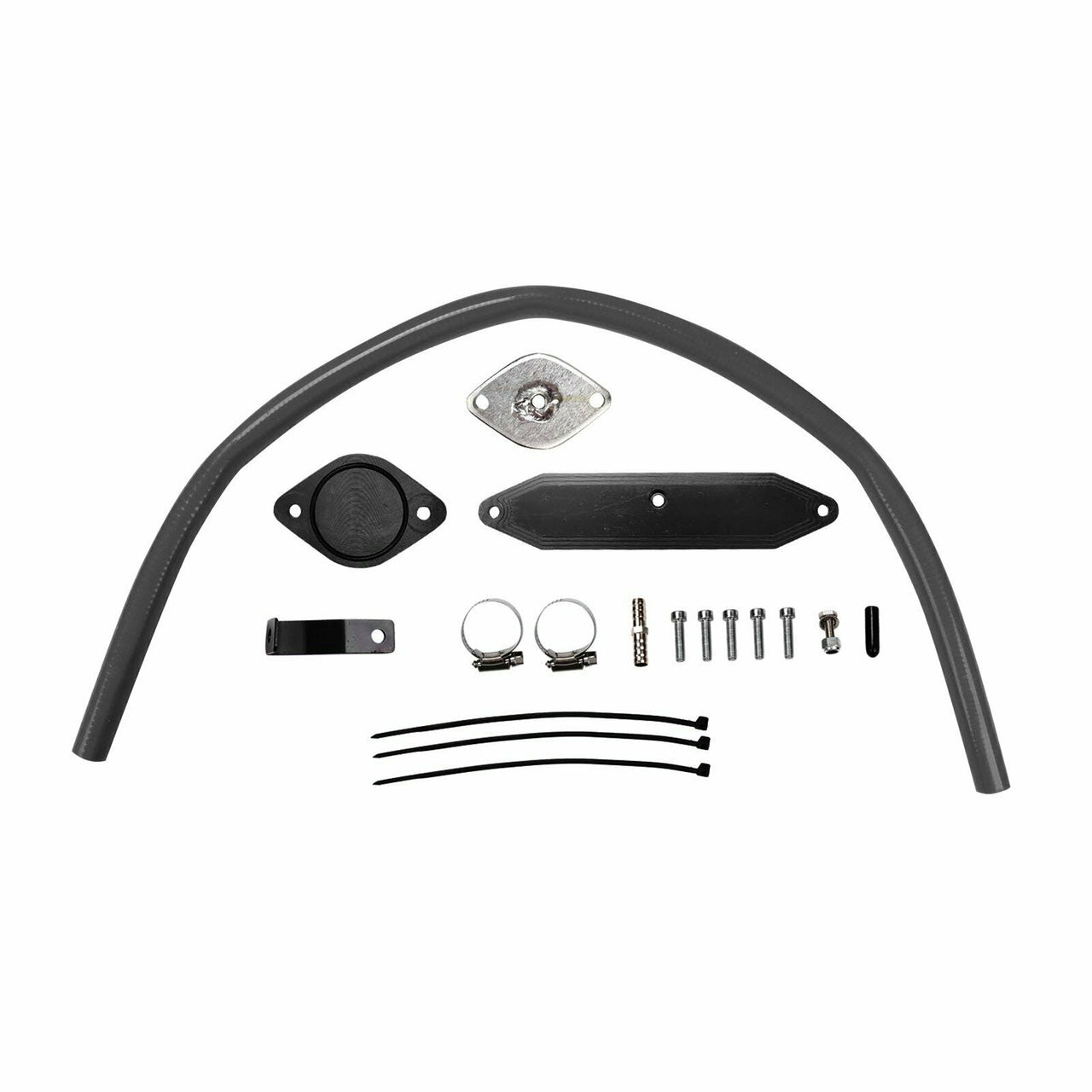 6.7 Powerstroke 4 Inch DPF CAT Pipe EGR Delete Kit for 11-17 Ford F250 350 6.7L Power Stroke