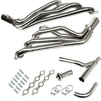 Thumbnail for SS Long Tube Exhaust Header Manifold+Y-Pipe for 99-06 Chevy/GMC GMT800 4.8/5.3