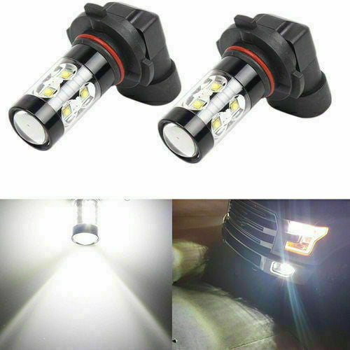 6000K LED Headlight Hi/Lo + Fog Light Bulbs for Ford F250 F350 F450 2005-2019